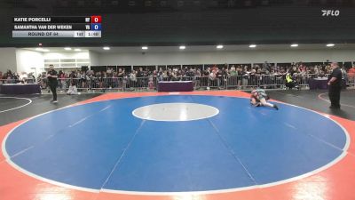 112 lbs Round Of 64 - Katie Porcelli, NY vs Samantha Van Der Weken, VA