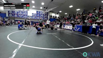 67 lbs Final - Simon Flesner, Team Tulsa Wrestling Club vs Maddox Harris, Husky Wrestling Club