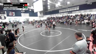 105 lbs Quarterfinal - Hayden Yanagisawa, Lakewood vs Maritza Ruiz, Reign WC