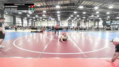132 lbs Consi Of 64 #2 - Lucas Bordieri, NY vs Sajjad Jumaah, ME