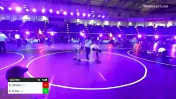 65 lbs Rr Rnd 5 - Reid Carson, Texas Takedown Academy vs Ethan Krauz, Aywc