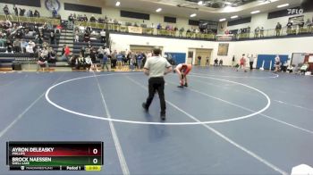 190 lbs Quarterfinal - Ayron Deleasky, Phillips vs Brock Naessen, Shell Lake