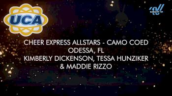 Cheer Express Allstars - Camo Coed [2025 L4 Senior Coed - Small Day 2] 2025 UCA & UDA All Star National Championship