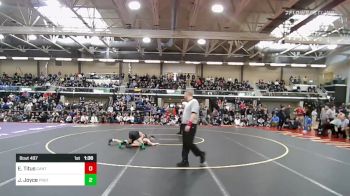 120 lbs Semifinal - Ethan Titus, Canton vs Jacob Joyce, Ponaganset