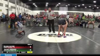 139 lbs Round 1 (8 Team) - Elijah Guyer, Legacy National vs Tatum Adriano, Death Squad Wrest (IN)
