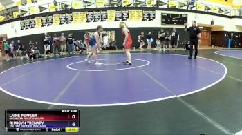 155 lbs 1st Place Match - Laine Peppler, Rochester Wrestling Club vs Rhaigyn Trenary, The Fort Hammers Wrestling