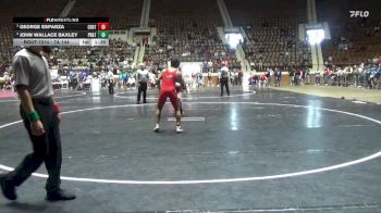 7A 144 lbs Semifinal - George Esparza, Central vs John Wallace Baxley, Prattville