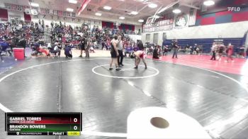 126 lbs Cons. Round 3 - Gabriel Torres, Hoover (San Diego) vs Brandon Bowers, Santana
