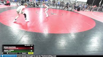 67 lbs Cons. Round 5 - Ryan Masters, Cabinet Mountain Elite WC vs Nash Lyden, Lakeland WC