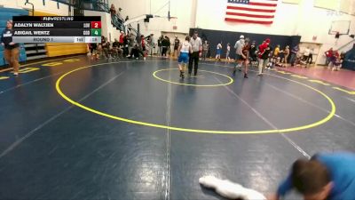 115 lbs Semifinal - Tucker McDonald, Powell Middle School vs Braxton Layne, Lovell Middle School