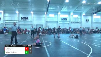 80 lbs Round 4 (10 Team) - Ashton King, Patriots vs Austin Guerrieri, All American