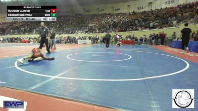 101 lbs Round Of 64 - Hudson Glover, Team Tulsa Wrestling Club vs Carson Sherwan, Moore JH