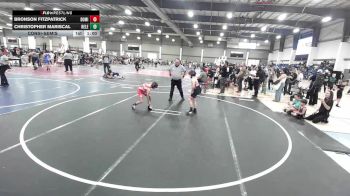 81 lbs 3rd Place - Chase Arthur, Mingus Mountain WC vs Bronson Fitzpatrick, Dominate Club Wrestling