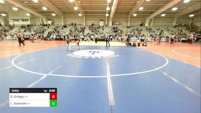 126 lbs Consi Of 16 #1 - Sara Ortega, WA vs Liz Donovan, NH