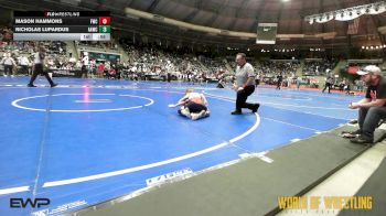 70 lbs Round Of 32 - Mason Hammons, Fremont Wrestling Club vs Nicholas Lupardus, All-American Wrestling Club