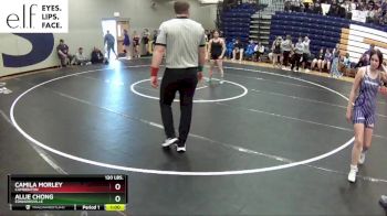 120 lbs. Cons. Round 2 - Allie Chong, Edwardsville vs Camila Morley, Camdenton