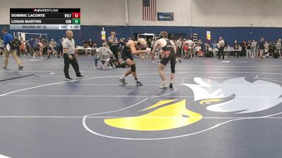 133 lbs Round Of 16 - Dominic LaConte, Wesleyan vs Logan Martins, Southern Maine