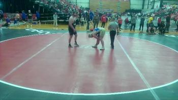 285 lbs Champ. Round 1 - Will Restine, Carl Albert vs Jordan White, NEO