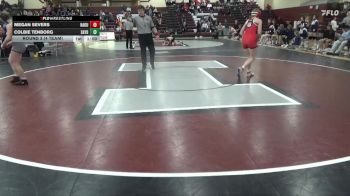 140 lbs Round 3 (4 Team) - Colbie Tenborg, Saydel vs Megan Severs, Hampton-Dumont-CAL