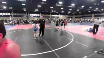 80 lbs Rr Rnd 1 - Charlie Claymore, Lemmon Youth Wrestling vs Lanaia Selig, Mat Demon WC