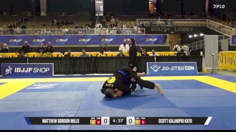 Scott Kalanipio Kato vs Matthew Gordon Mills 2026 Pan Jiu Jitsu IBJJF Championship