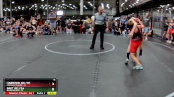 72 lbs Round 5 (8 Team) - Harrison Bautis, Cordoba Trained vs Bret Relyea, Hammers Blue