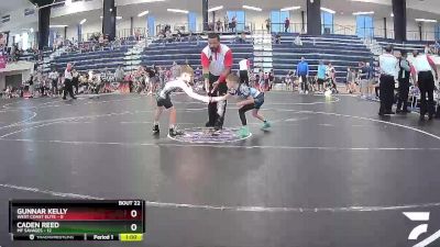 50 lbs Round 6 (8 Team) - Gunnar Kelly, West Coast Elite vs CADEN REED, MF Savages