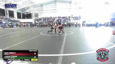 70 lbs Quarterfinal - Logan Dodge, Michigan Premier vs Levi Wiese Ii, Butler