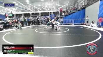 55 lbs Cons. Round 2 - Talon Locke, Linn County vs Jadon Lewis, Trailblazer