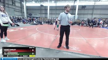 105 lbs Cons. Round 2 - Wyatt Bailey, Idaho Gold vs Eli Armenderiz, East Minico Middle School