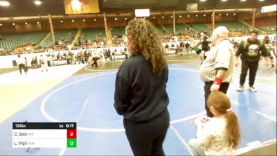 130 lbs Semifinal - Caiden Sais, Individual vs Liam Vigil, New Mexico Punishers