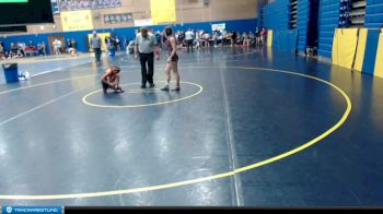 115lbs Champ. Round 2 - Madisyn Erickson, Yelm (Girls) vs Liliana Uzarraga, Kamiakin (Girls)