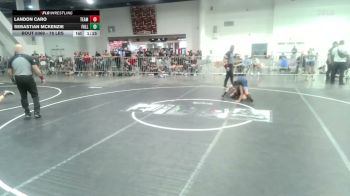 78 lbs Rr Rnd 3 - Landon Caro, Team Aggression vs Sebastian Mckenzie, Falls Academy