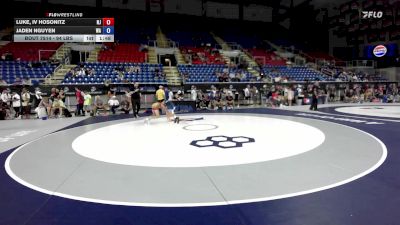 94 lbs Cons. Rd Of 32 - Luke, IV Hosonitz, NJ vs Jaden Nguyen, WA