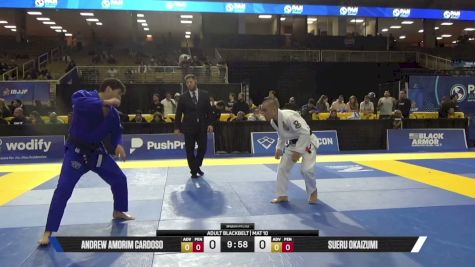 Sueru Okaizumi vs Andrew Amorim Cardoso 2026 Pan Jiu Jitsu IBJJF Championship