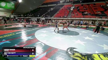 171 lbs 5th Place Match - Aiden Baker, Oregon vs Bryton Butt, Utah