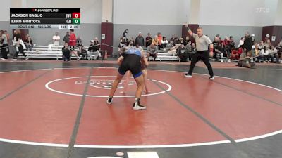 125 lbs Round Of 16 - Jackson Baglio, Gardner-Webb vs Ejiro Montoya, Franklin & Marshall
