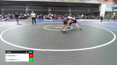 150 lbs Consi Of 32 #2 - Dominic Sanchez, Clovis West vs Kadrick Lewallen, Spanish Springs