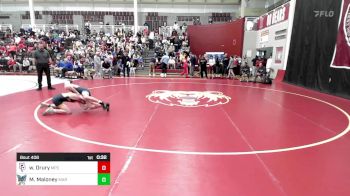 106 lbs Consi Of 16 #2 - Wyndell Drury, Mt. Pisgah Christian vs Matthew Maloney, The Marist School