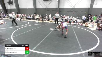70 lbs 5th Place - Ritchy Montano, Mat Rats Rebooted vs Ryder Hampton, Salem Elite