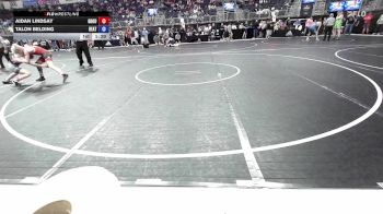 128 lbs Quarterfinal - Aidan Lindsay, Ground Zero vs Talon Belding, Beatrice High School