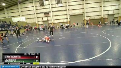 73 lbs Champ. Round 1 - Ford Thornton, Wasatch Wrestling Club vs Levi Richins, North Summit Wrestling Club