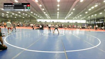 132 lbs Rr Rnd 2 - Jake Sobylak, Hammer Wrestling Club vs Collin Rowe, The Tribe
