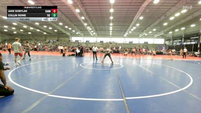 132 lbs Rr Rnd 2 - Jake Sobylak, Hammer Wrestling Club vs Collin Rowe, The Tribe