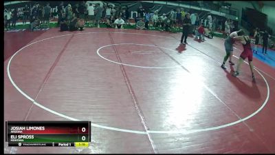 250 lbs Round 2 - Josiah Limones, Arizona vs Eli Spross, Montana