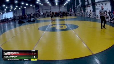 92 lbs Rd# 4- 2:00pm Friday Final Pool - Landon Reed, Untouchables vs Landon Wilson, Rebellion