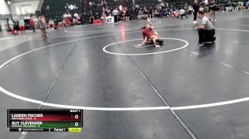 125 lbs Finals (2 Team) - Landen Fischer, Northern State vs Guy Clevenger, Central Oklahoma