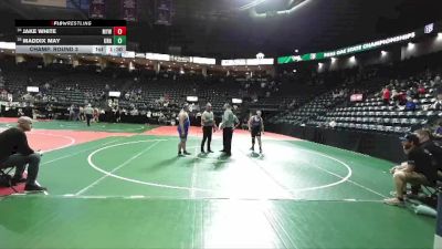 249 lbs Champ. Round 3 - Jake White, MYW1 vs Maddix May, Unattached