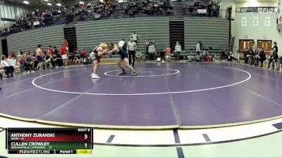 132 lbs Semis & 1st Wrestleback (8 Team) - Anthony Zuranski, Avon vs Cullen Crowley, Indianapolis Cathedral