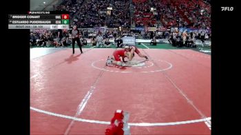 3A 165 lbs Cons. Round 1 - Bridger Conant, Oakley vs Estuardo Puderbaugh, Clearwater Valley